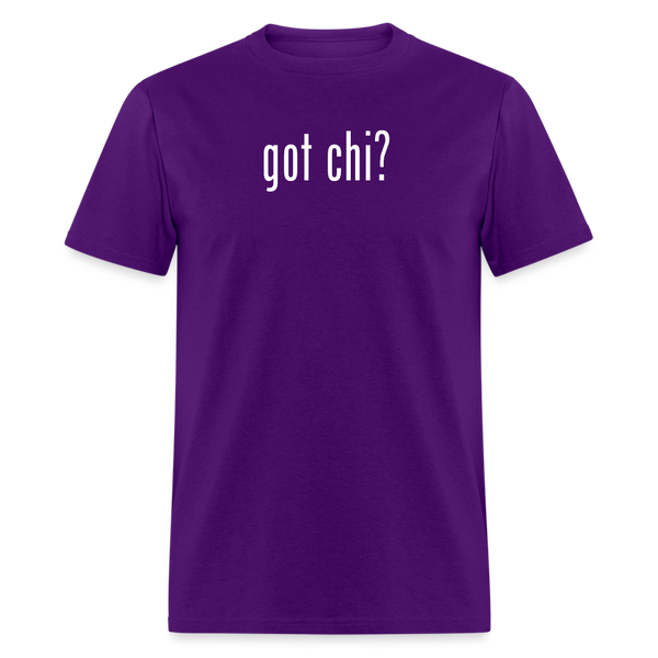 Got Chi? Men's T-Shirt - purple