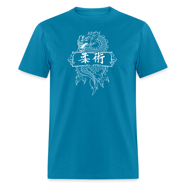 Dragon Jiu-Jitsu Men's T-Shirt - turquoise