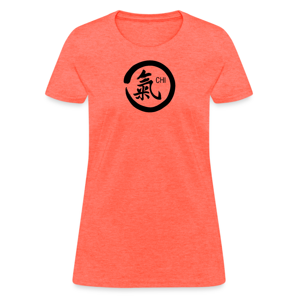 Chi Kanji Women's T Shirt - heather coral