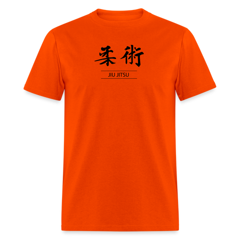 Jiu-Jitsu Kanji Men's T-Shirt - orange