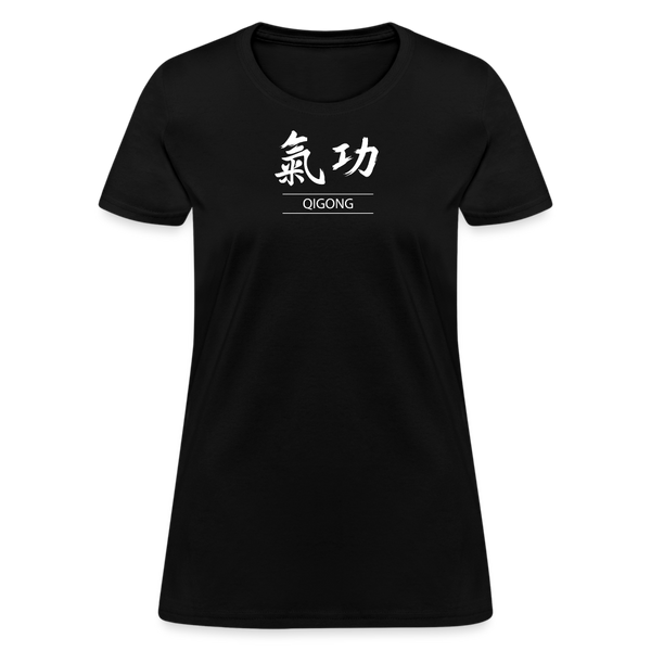 Qigong Kanji Women's T-Shirt - black