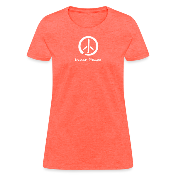 Inner Peace Women's T-Shirt - heather coral