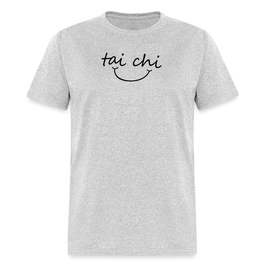 Tai Chi Smile Men's T-Shirt - heather gray