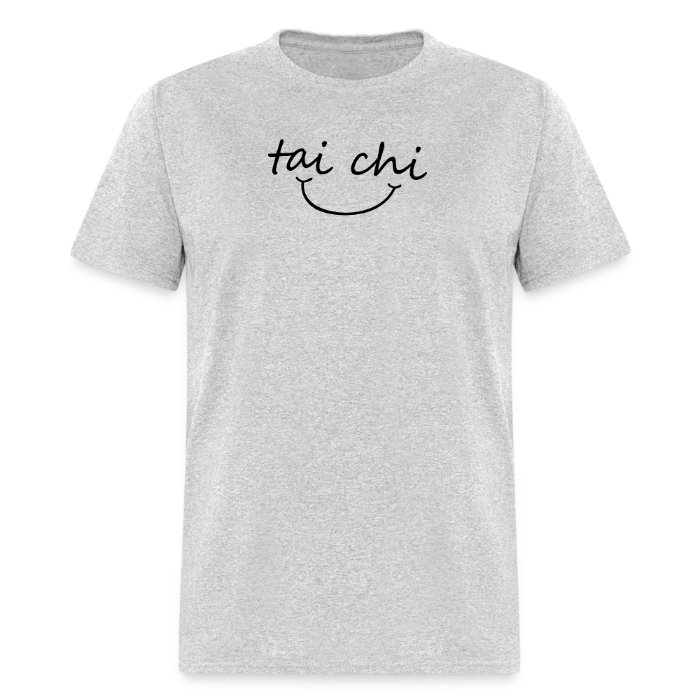 Tai Chi Smile Men's T-Shirt - heather gray