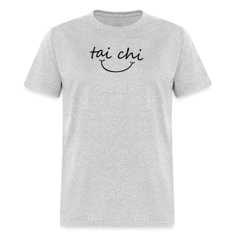 Tai Chi Smile Men's T-Shirt - heather gray