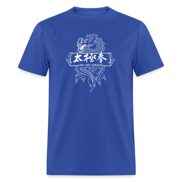 Dragon Tai Chi Chuan Men's T-Shirt - royal blue