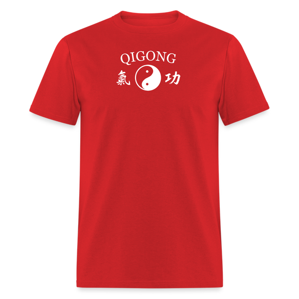 Qigong Kanji Men's T-Shirt - red