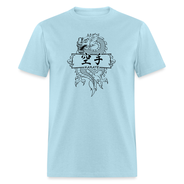 Dragon Karate Men's T-Shirt - powder blue