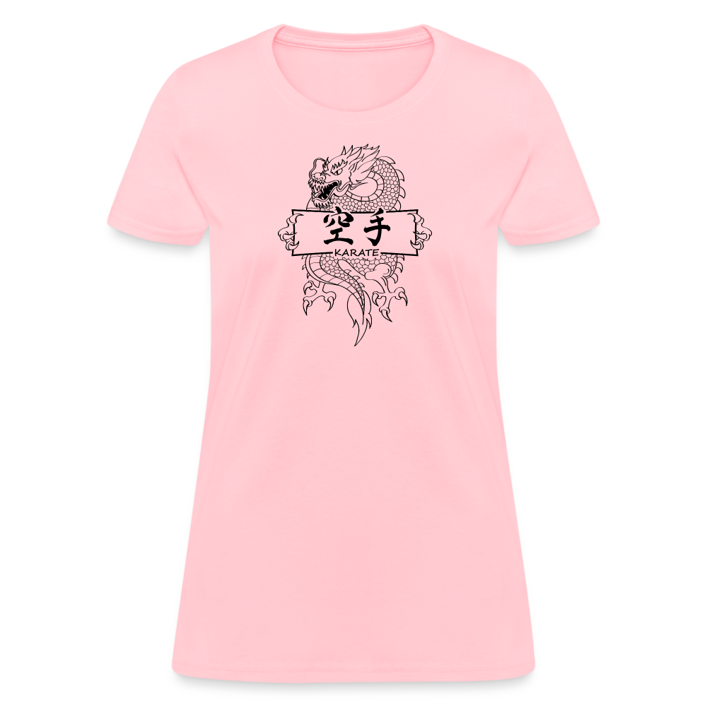 Dragon Karate Women's T-Shirt - pink