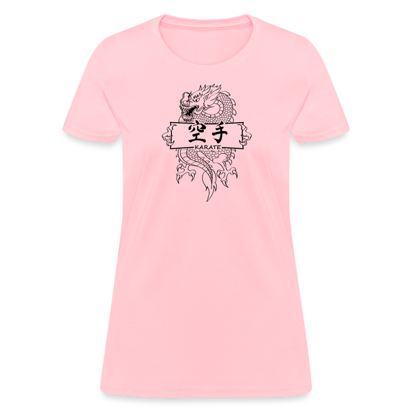 Dragon Karate Women's T-Shirt - pink