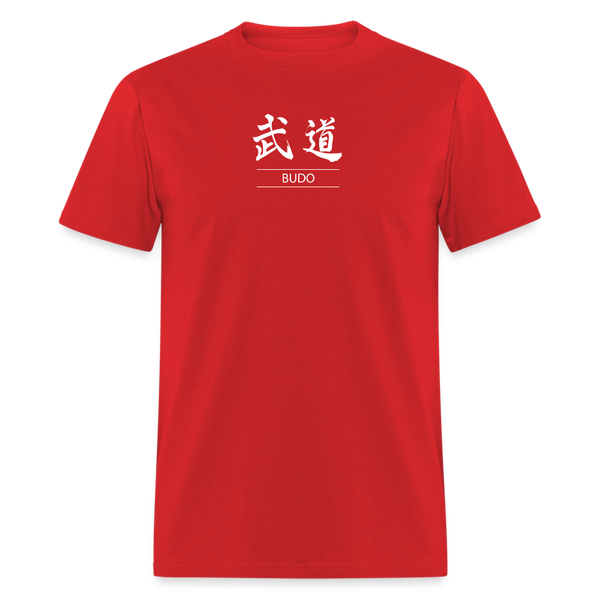 Budo Kanji Men's T-Shirt - red