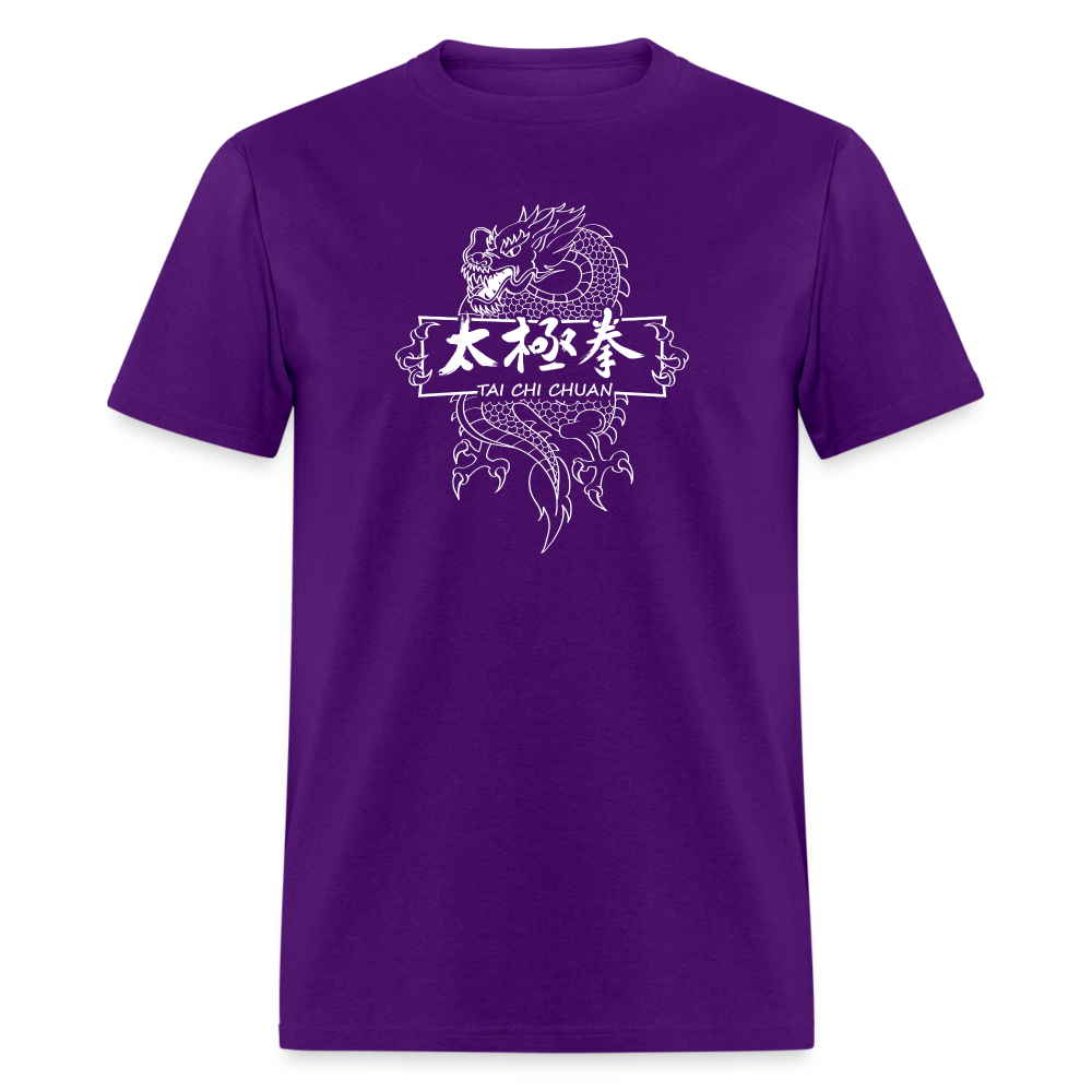 Dragon Tai Chi Chuan Men's T-Shirt - purple