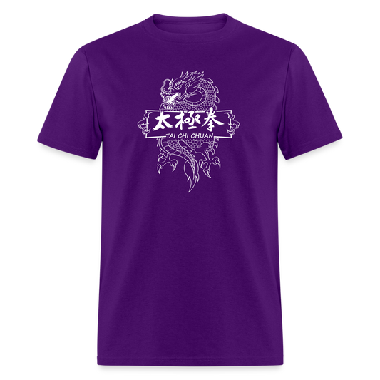 Dragon Tai Chi Chuan Men's T-Shirt - purple