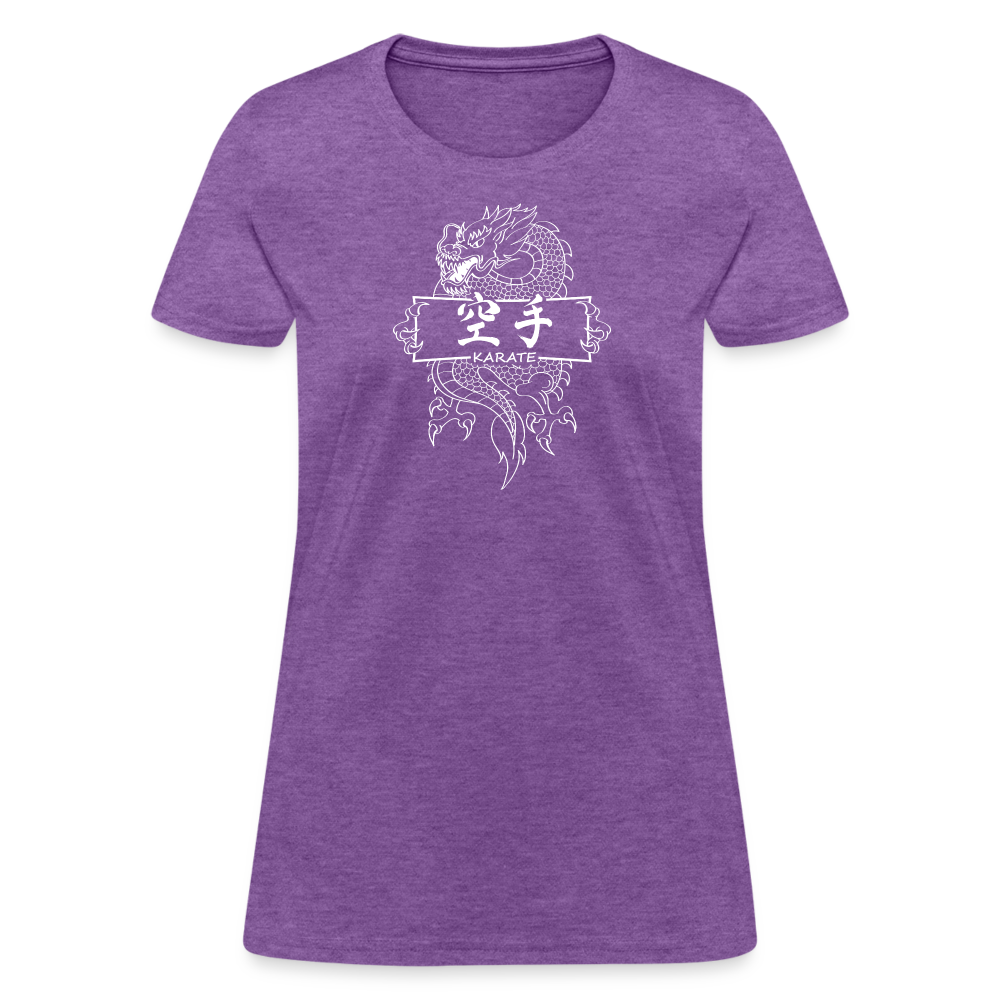 Dragon Karate Women's T-Shirt - purple heather