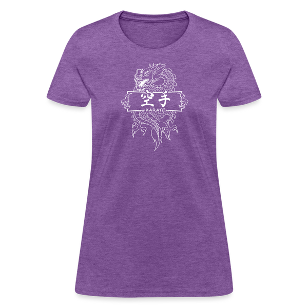 Dragon Karate Women's T-Shirt - purple heather