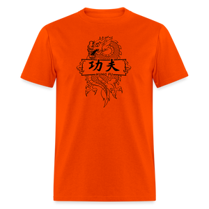 Dragon Kung Fu Men's T-Shirt - orange