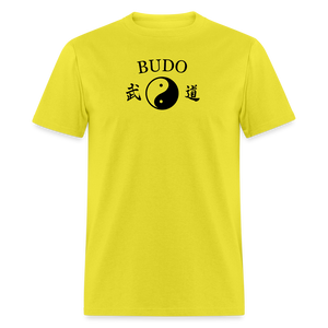 Budo Yin and Yang Men's T-Shirt - yellow