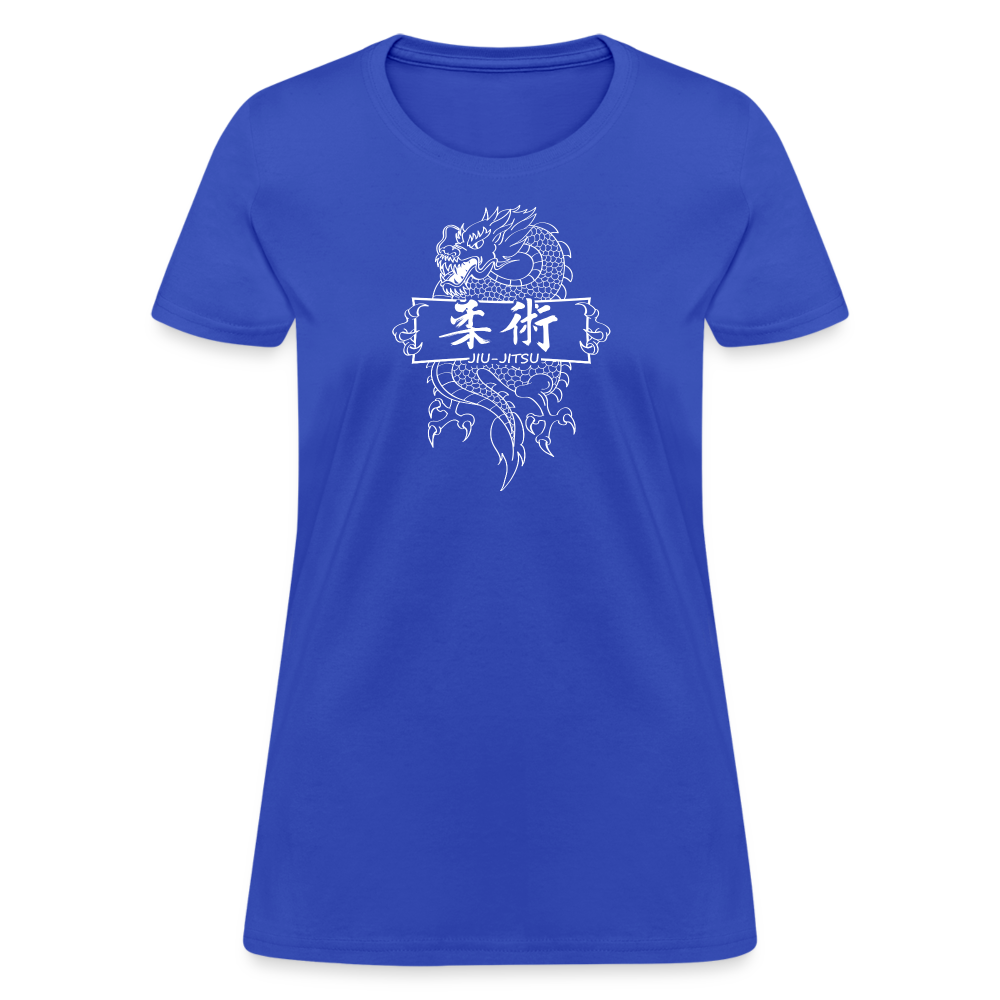 Dragon Jiu-Jitsu Women's T-Shirt - royal blue