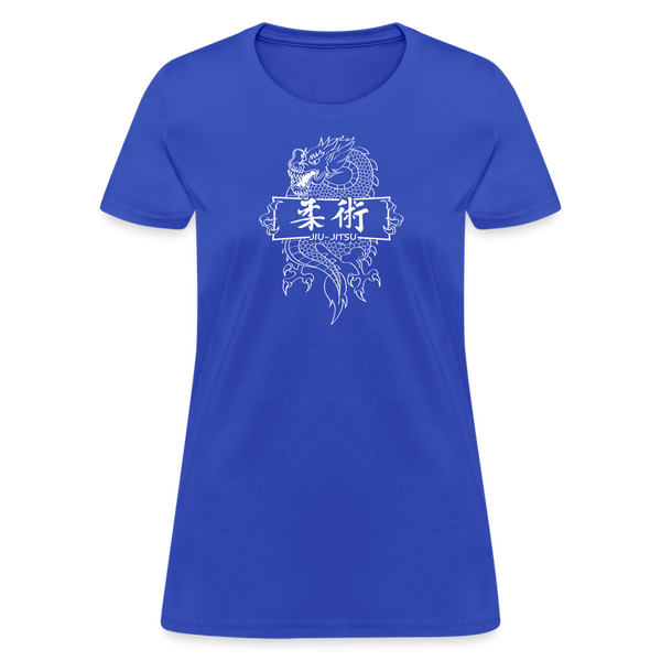 Dragon Jiu-Jitsu Women's T-Shirt - royal blue