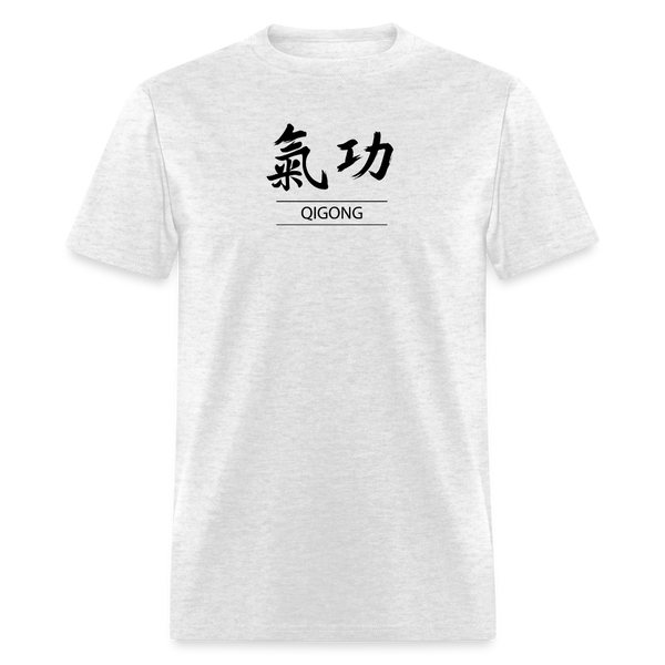 Qigong Kanji Men's T-Shirt - light heather gray