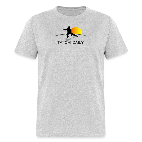 Tai Chi Daily Men's T-Shirt - heather gray