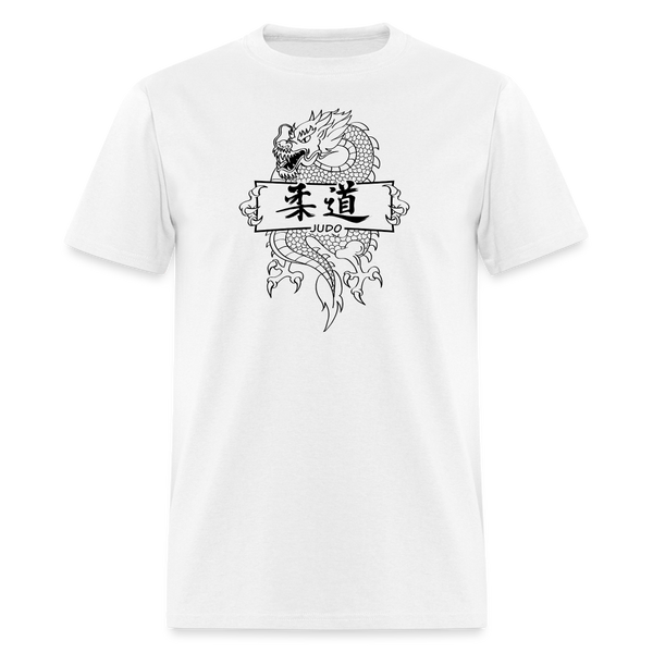 Dragon Judo Men's T-Shirt - white