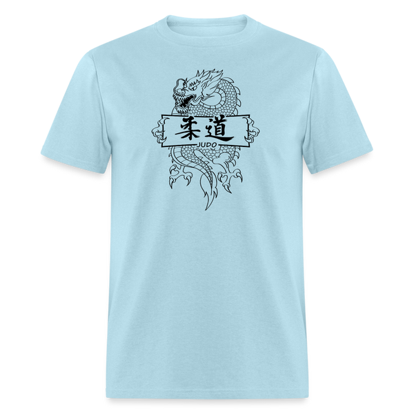 Dragon Judo Men's T-Shirt - powder blue