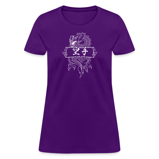 Dragon Karate Women's T-Shirt - purple