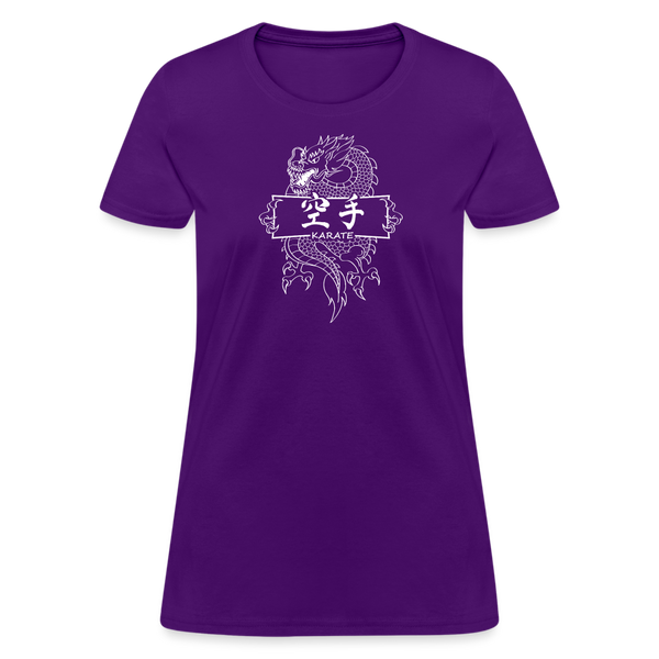 Dragon Karate Women's T-Shirt - purple