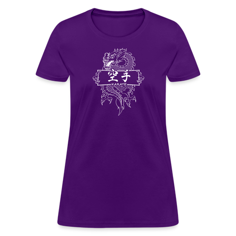 Dragon Karate Women's T-Shirt - purple