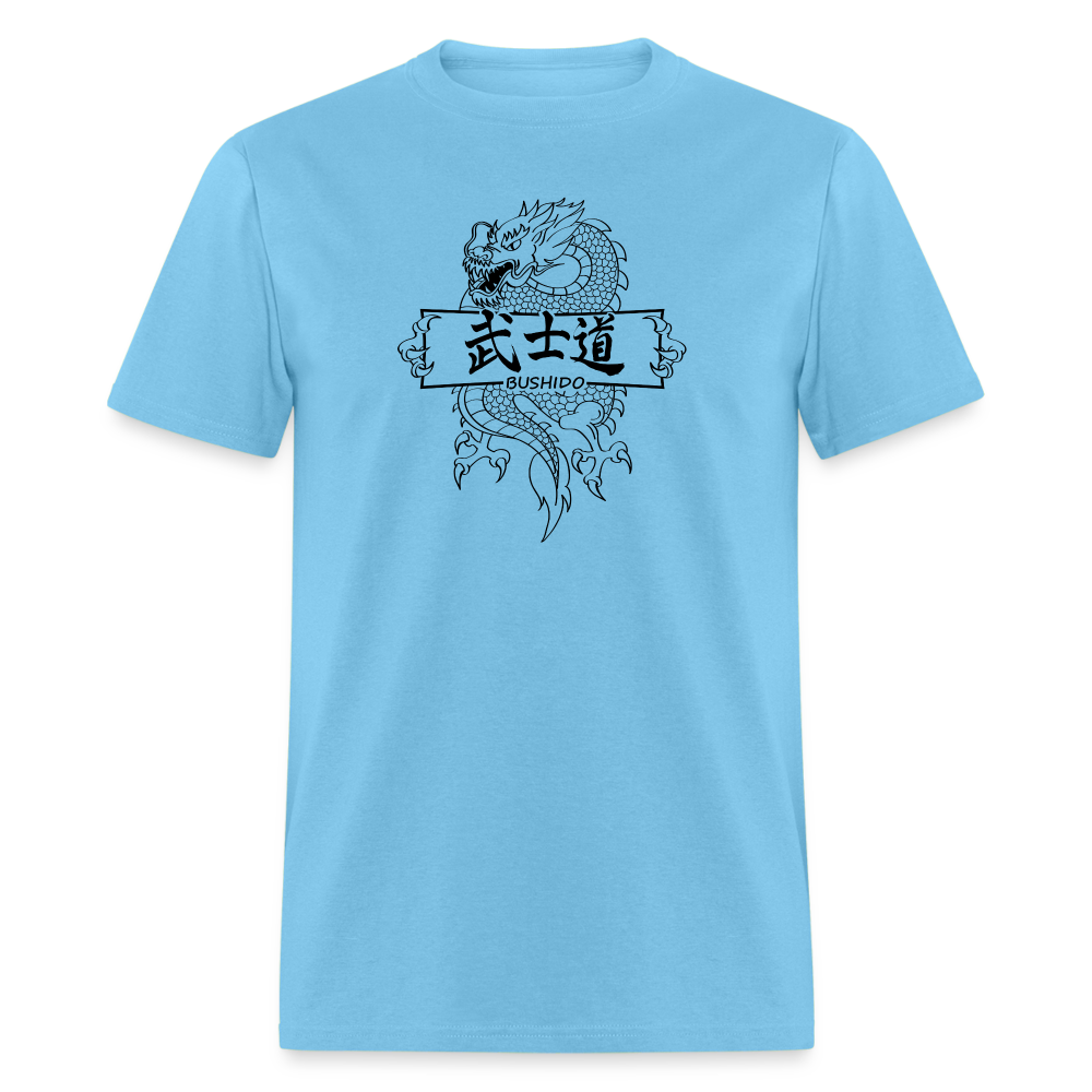 Dragon Bushido Men's T-Shirt - aquatic blue