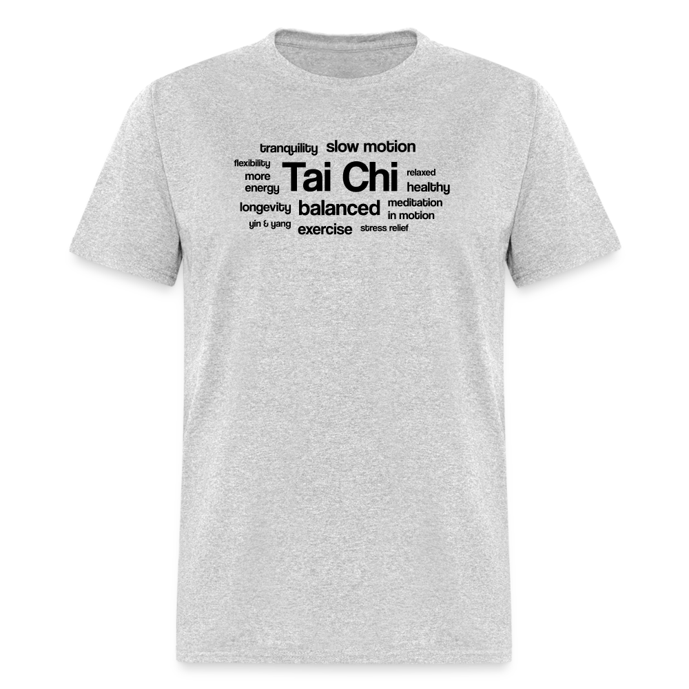 Tai Chi Health Benefits Men's T-Shirt - heather gray