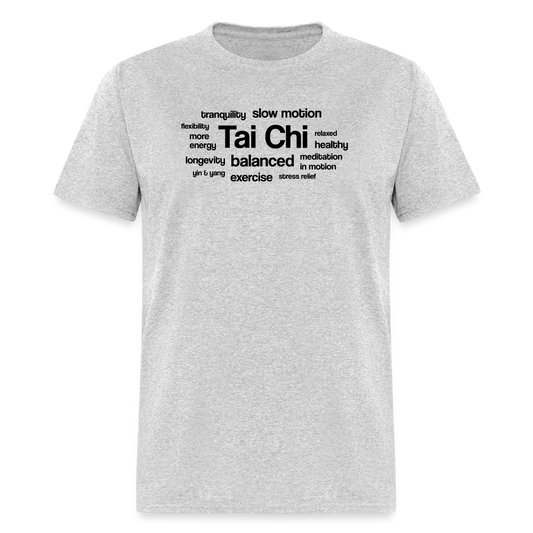 Tai Chi Health Benefits Men's T-Shirt - heather gray