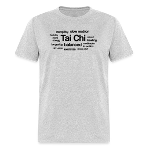 Tai Chi Health Benefits Men's T-Shirt - heather gray