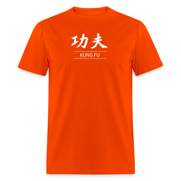 Kung Fu Kanji Men's T-Shirt - orange