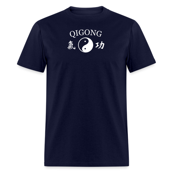 Qigong Kanji Men's T-Shirt - navy