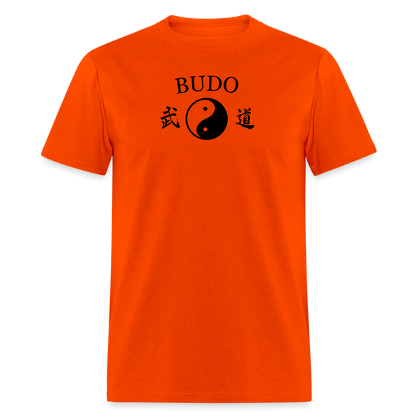 Budo Yin and Yang Men's T-Shirt - orange