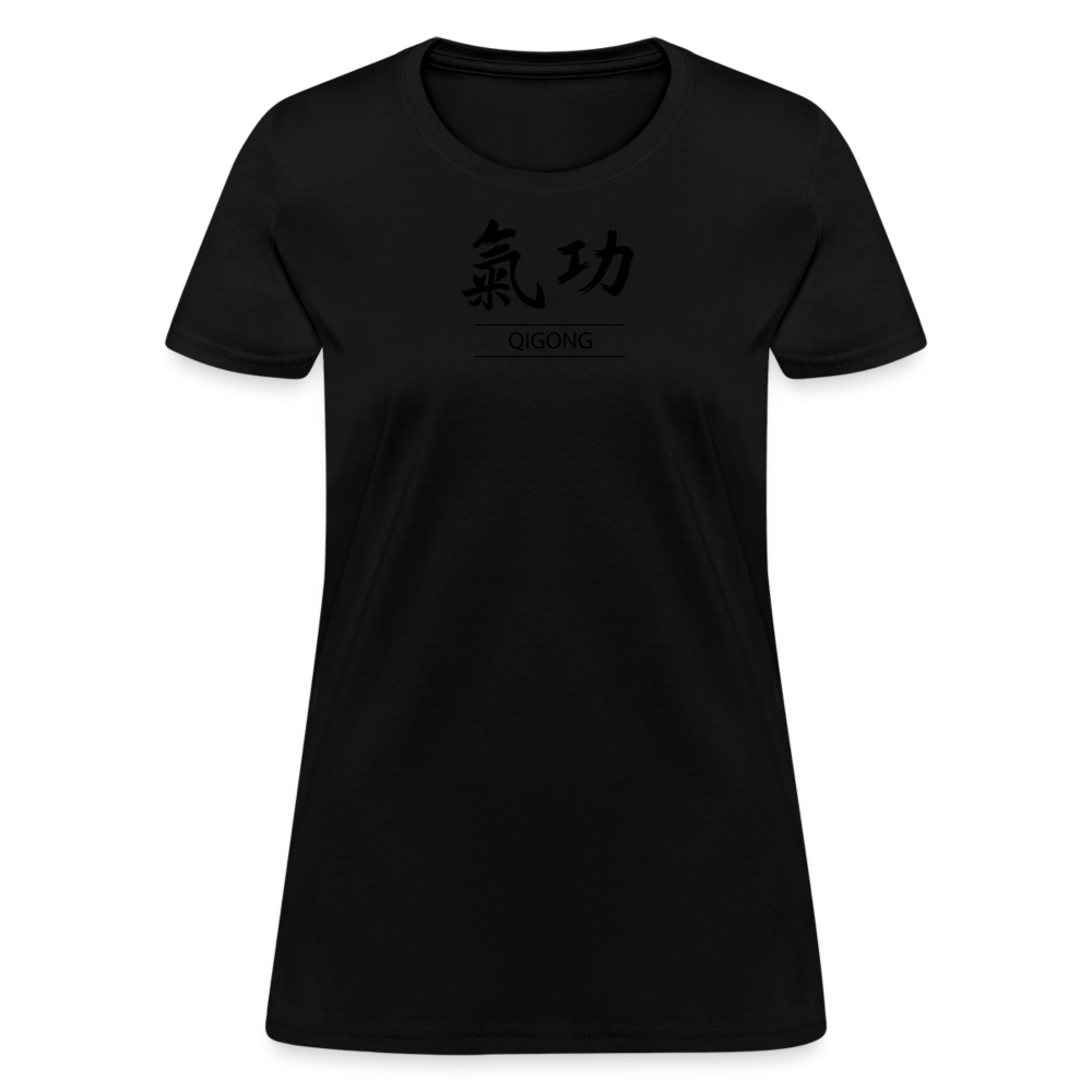 Qigong Kanji Women's T-Shirt - black