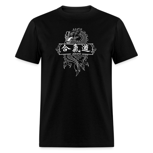 Dragon Aikido Men's T-Shirt - black