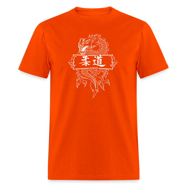 Dragon Judo Men's T-Shirt - orange