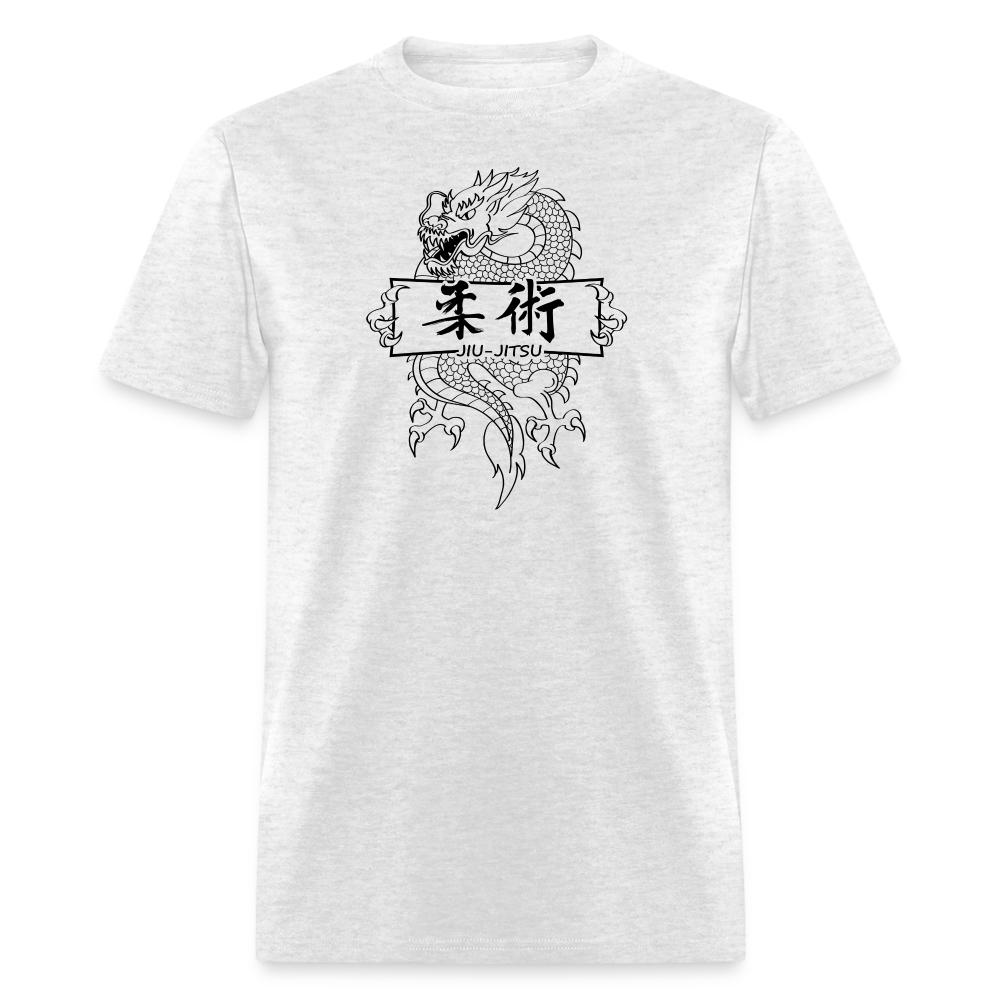 Dragon Jiu-Jitsu Men's T-Shirt - light heather gray