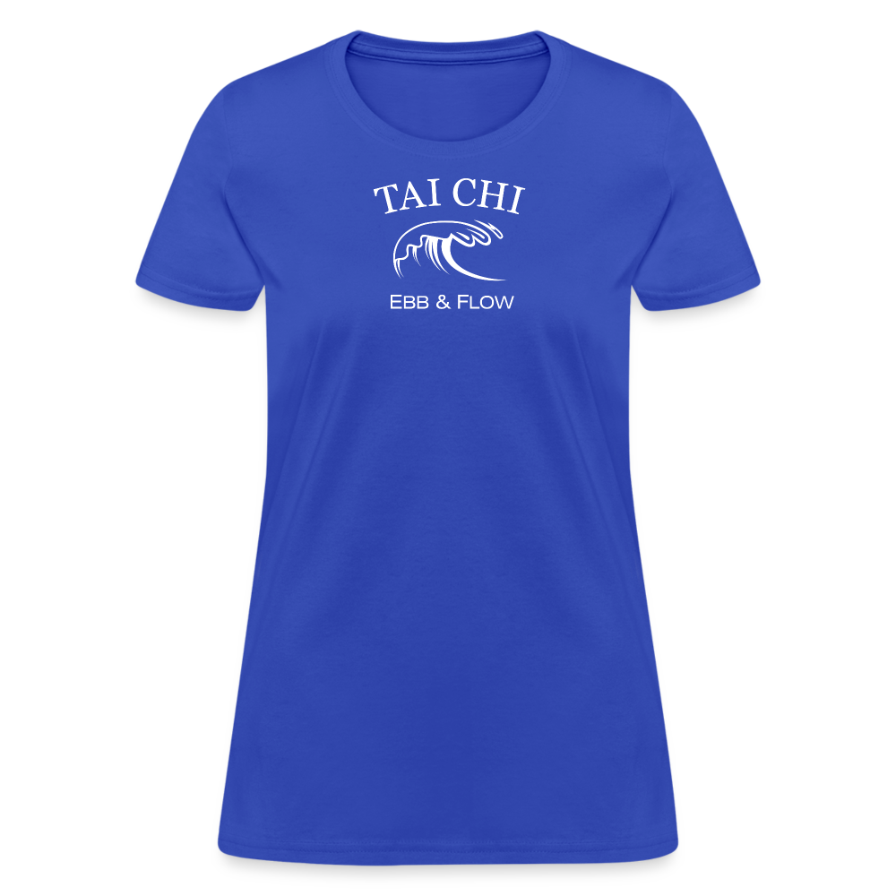 Tai Chi Ebb & Flow Women's T-Shirt - royal blue