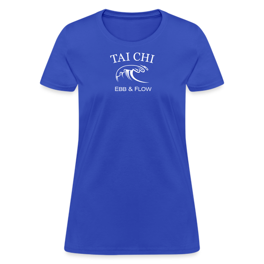 Tai Chi Ebb & Flow Women's T-Shirt - royal blue