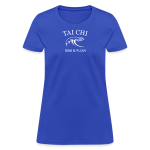 Tai Chi Ebb & Flow Women's T-Shirt - royal blue