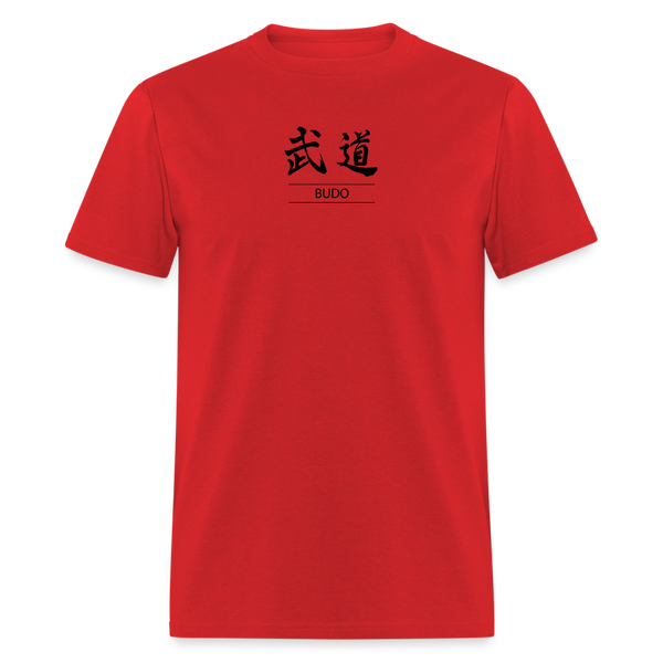 Budo Kanji Men's T-Shirt - red