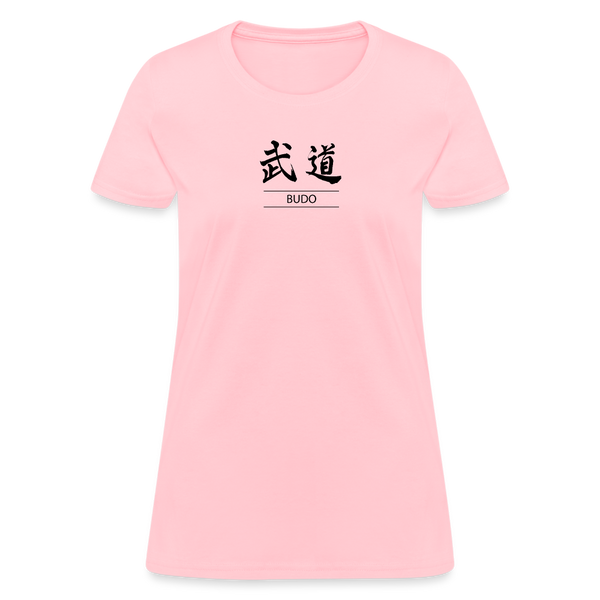 Budo Kanji Women's T-Shirt - pink