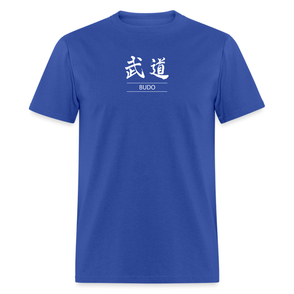 Budo Kanji Men's T-Shirt - royal blue