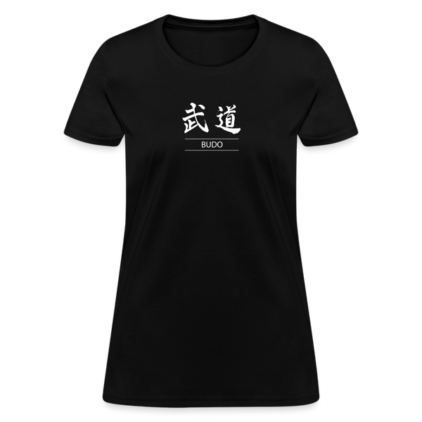 Budo Kanji Women's T-Shirt - black