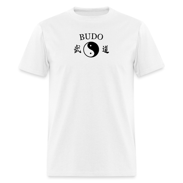 Budo Yin and Yang Men's T-Shirt - white