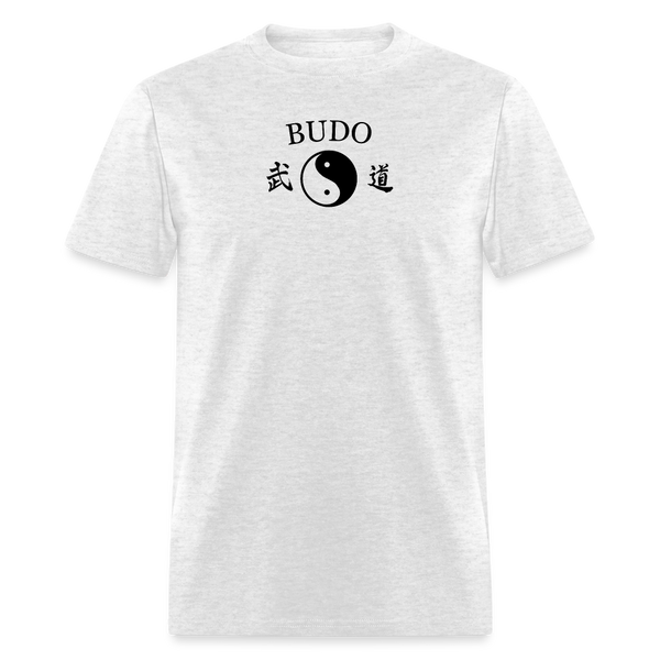 Budo Yin and Yang Men's T-Shirt - light heather gray